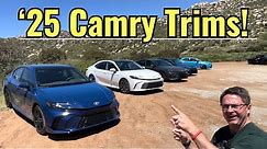 Compare All 2025 Toyota Camry Trim Levels: Who Win's This Battle?