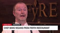 'Absolutely done with vegans': Celebrity chef defends restaurant's controversial move