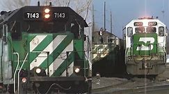 Classic BNSF Railway: Crossing The Cornbelt, The Marshall Subdivision - FULL VIDEO (1997)
