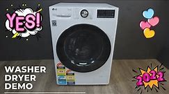 LG Washing Machine Washer Dryer Review How To Use New *2022*