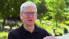 Apple's Tim Cook on a "giant leap" in social progress
