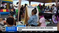 Common and Noname host back-to-school bash