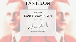 Ernst vom Rath Biography - German diplomat (1909–1938)
