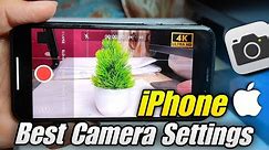 Best Camera Settings For Iphone | Iphone Best Camera Settings | Best Iphone Camera Settings