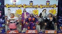 WWE Mattel Wrestling Superstars Roddy Piper Randy Savage & Rick Rude Toy Review