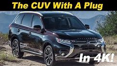 2018 Mitsubishi Outlander Plug In Hybrid Review and Road Test - In 4K