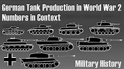 German Tank Production in World War 2 - Military History