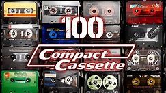 100 Compact Cassettes (TDK, Sony, Maxell, Basf, Philips, Fuji… type1,2,4) Vintage Audio Tapes