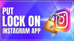How To Lock Instagram App On Android Without Any App Locker 2023