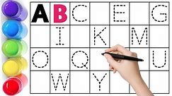 One two three, 1 to 100 counting, ABC, ABCD, 123, 123 Numbers, learn to count, alphabet a to z