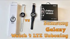 Samsung Galaxy Watch 4 LTE Unboxing & Comparison vs SM-R800 46mm!