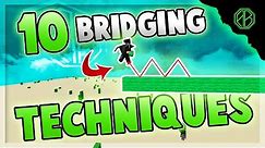10 BEST Bridging Techniques in Minecraft