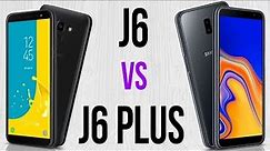 J6 vs J6 Plus (Comparativo)
