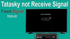 Your tata play box is not receiving signal | how to fix tata sky no signal issue | RajTech