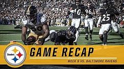 Week 9: Pittsburgh Steelers vs. Baltimore Ravens | Game Recap