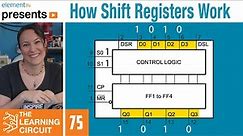 How Shift Registers Work - The Learning Circuit