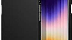 Spigen Thin Fit Designed for iPhone SE 2022 Case/iPhone SE 3 Case 2022 / iPhone SE 2020 Case/iPhone 8 Case/iPhone 7 Case - Black