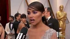 Olivia Culpo Stuns in Gown Made of Crystals at 2017 Oscars