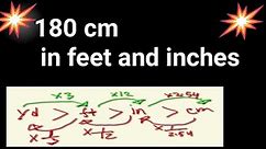 How tall is 180 cm in feet and inches||180 cm height in feet and inches||180 cm in feet and inches