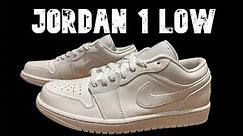 Jordan 1 low |553558-136| Triple White on Foot.