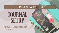 Journaling Setup | Plan With Me and Decorative Date| Happy Planner Classic Vertical