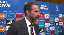 Southgate reacts to Euro 2024 group with Denmark, Serbia and Slovenia