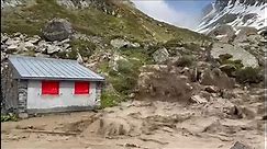 Peak of Austria's Fluchthorn mountain collapses in massive mudslide