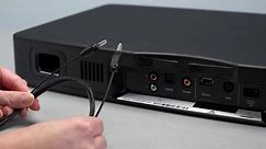 How to set up your Bose® Solo TV sound system