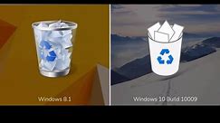 Windows 8.1 v. Windows 10 Build 10009 Icon Comparison. | #fyp #fypツ #ForYou #Microsoft #Windows #Win8 #Win10 #Nistalgia #Viral