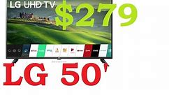 Best Buy $279 LG - 50" Class - LED - UM6900PUA Series - 2160p - Smart - 4K UHD TV with HDR