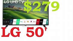 Best Buy $279 LG - 50" Class - LED - UM6900PUA Series - 2160p - Smart - 4K UHD TV with HDR