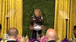 WATCH LIVE: First lady Jill Biden hosts state dinner for 2024 Teachers of the Year