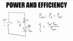 LED Circuit Design: Power and Efficiency