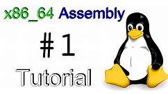 x86_64 Linux Assembly #1 - "Hello, World!"
