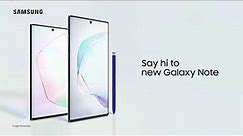 Say hi to new Galaxy Note10+