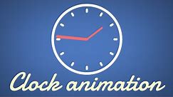 Simple Clock Animation | Easy After Effects Tutorial