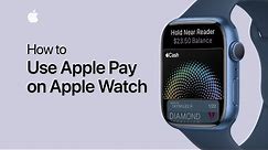 How to use Apple Pay on your Apple Watch | Apple Support