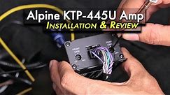 Alpine KTP-445U Installation and Review in a 2017 WRX & Under Seat Amp Relocation