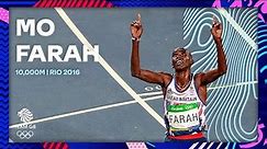 Mo Farah 10,000m Gold | Rio 2016 Medal Moments