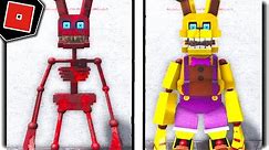 How to get INTO THE PIT BADGE + ITP SPRINGBONNIE MORPH in FNAF RP: NEW & REBRANDED - Roblox