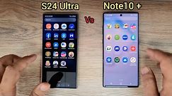 Samsung S24 Ultra vs Note 10 plus | SPEED TEST 🔥