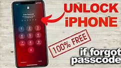 How to Unlock Your Iphone When Forgot Passcode Lockscreen Bypass 100Working and Free!