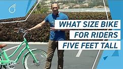 What's the Best Size Bike For Five Feet Tall Riders?