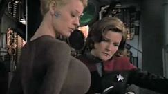 Jeri Ryan (Seven of Nine) Breast Expansion Morph in Star Trek video 7