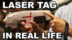 LASER TAG IN REAL LIFE!! Laser X 2017 Review | Interactive Outdoor Gaming