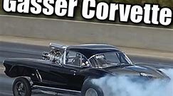 #Gasser #Corvette Tearing Up the #DragStrip | TomEighty