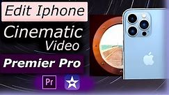 How to Edit and Export Cinematic Video Properly From iPhone 13 Series With iMovie and Premier Pro.