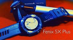 GARMIN Fenix 5X Plus - BEST out of the box FULL tutorial with my own downloadable instructions