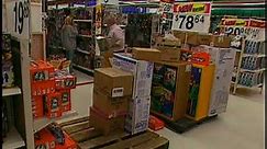 Christmas shopping at Walmart in 2000