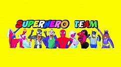 Superhero Superstars HAUNTED GHOST! - Spiderman vs Venom with Joker, Frozen Elsa, Pizza, Batman-uvJ4